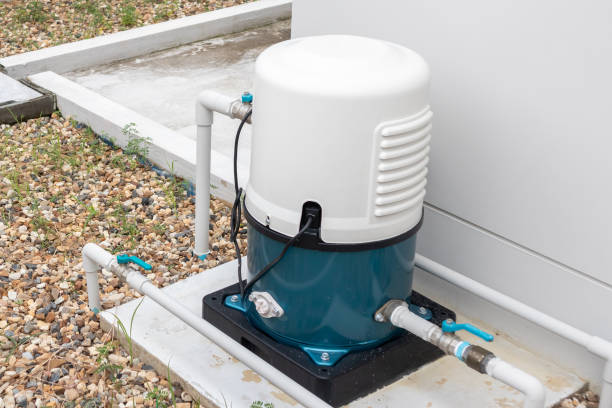 istock automatic water pump station outside the house 1350731545