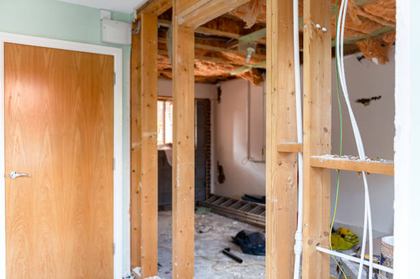 istock Deconstruction of room and garage 1350731682
