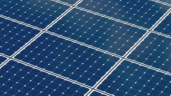 Panel solar photo
