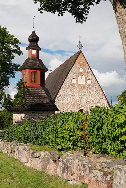 istock typical finnish church in the summer 135074141
