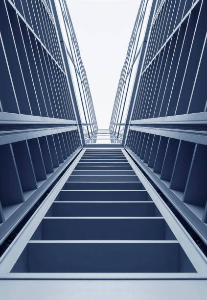 istock Exterior of modern architecture. Building abstract background pattern 1350751430