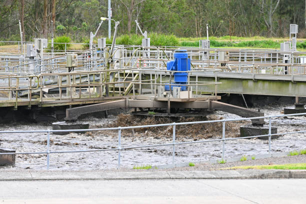 istock Sewage treatment plant 1350756486