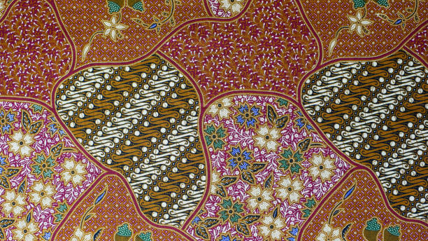 istock local batik texture, Indonesian culture 1350757608
