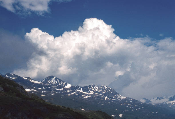 Alaska - Richardson Highway - Thompson Pass Mountain Peaks 1997