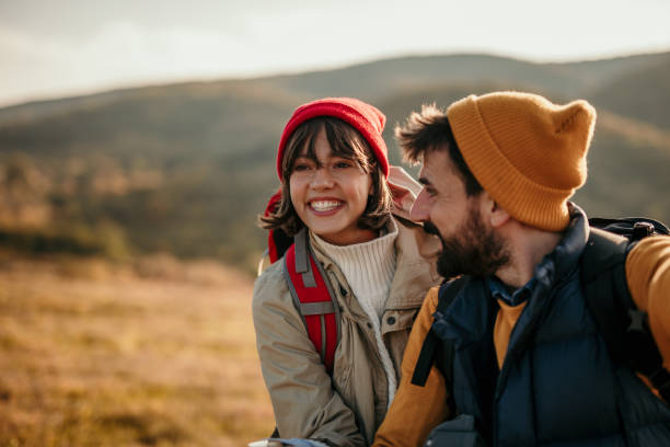 istock Loving hiking with you 1350759481
