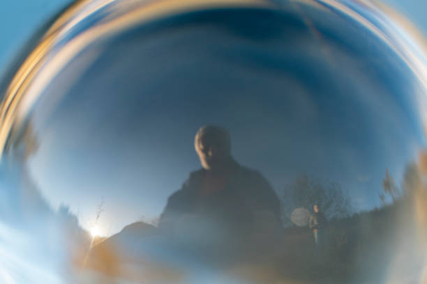 istock Blurry and depressing life under the Covid-19 bubble 1350765637
