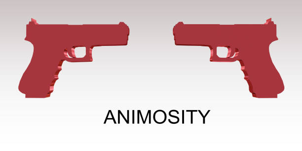 animosidade - conceito de hostilidade - animosity - fotografias e filmes do acervo