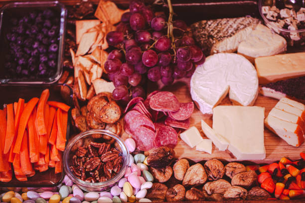 istock Harvest Tray Charcuterie Board #3 1350767855