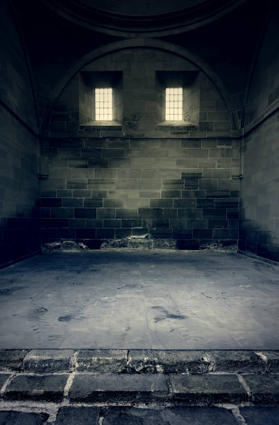 istock Old ruins of a church 1350768657
