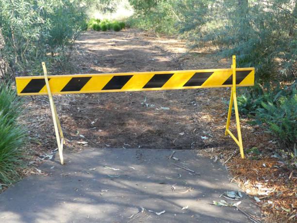 istock Barricade in park 1350774240