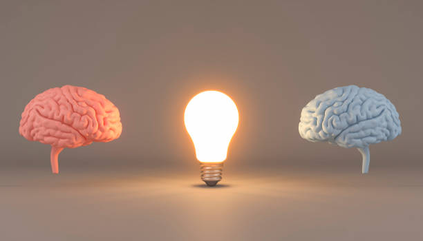 Brainstorming and Common Idea Concept stock photo