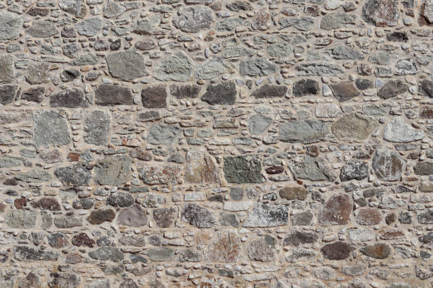 istock Part of old stone wall texture background 1350787230