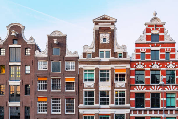 Dutch style rowhouses