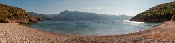 istock Plage de Gradelle beach in Corsica 1350799055