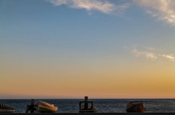 streetlight at sunrise