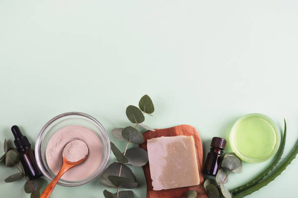 istock Beauty treatment concept, wellness, home spa. 1350815307