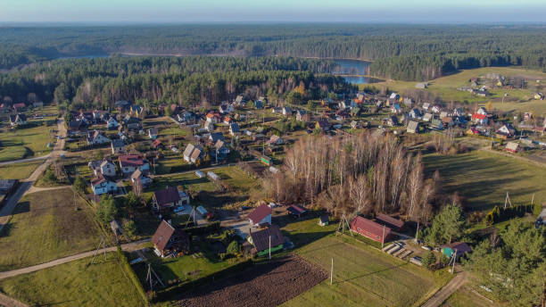 istock Girminiai Village 1350825395