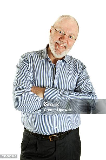 Elderly Man Is Posing Stock Photo - Download Image Now - Active Seniors, Adult, Adults Only