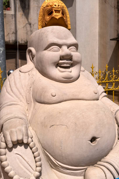istock Buddha At Buddhist temple at Phnom Penh 1350836770