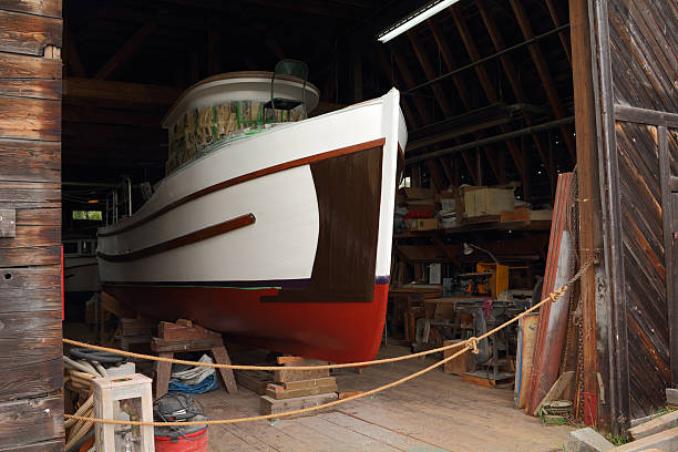istock Heritage Boat Restoration, Steveston 135084589
