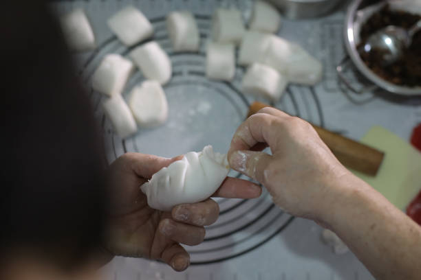 Homemade 'Jiaozi' (Chinese Dumpling)