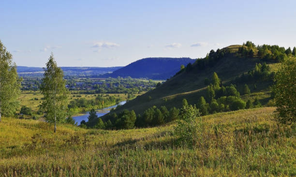 istock The wide valley of the Ural river Sylva 1350861261