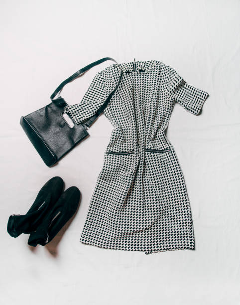 istock top view of flat lay clothes and accessories 1350869169
