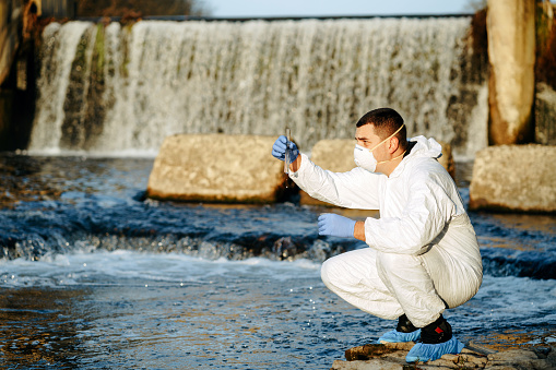 Examination of Polluted Water from river