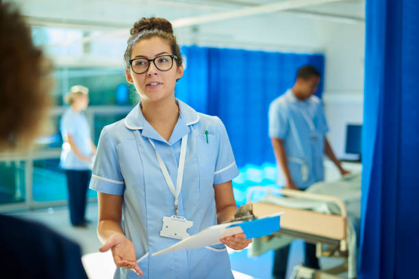 istock young nurse on the ward 1350875922