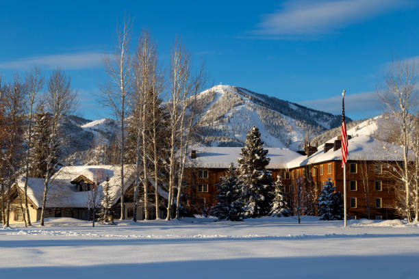 istock Sun Valley, Idaho in winter 1350877808