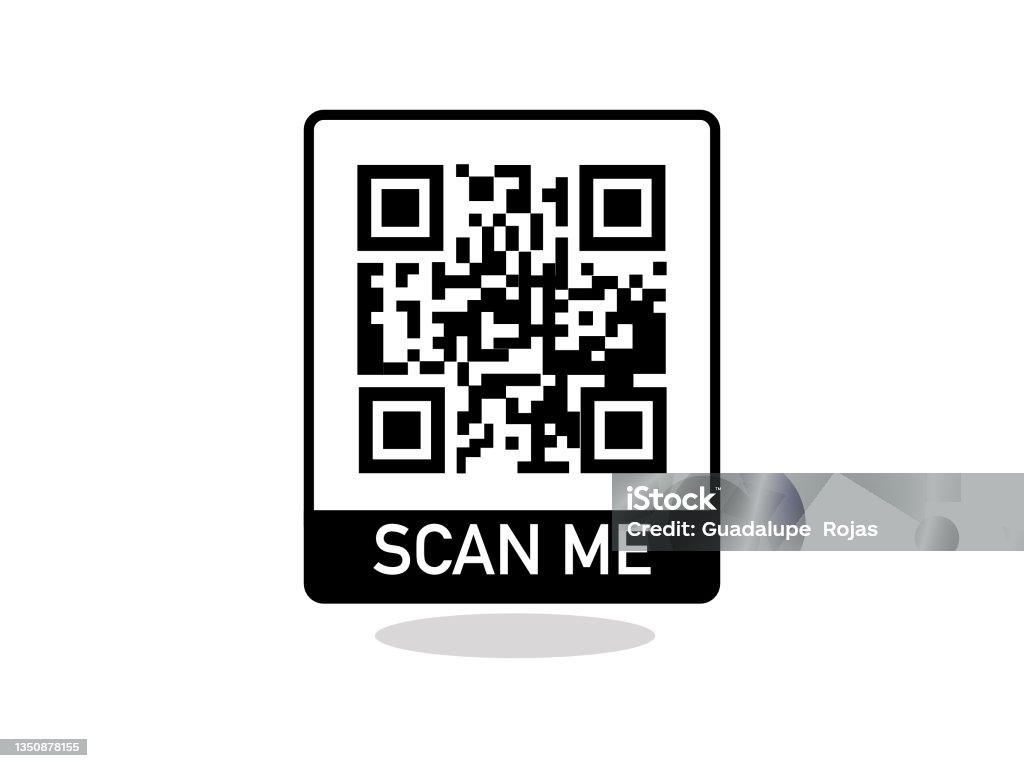 Qr Code In Vector Version A Qr Code Is The Evolution Of The Barcode ...