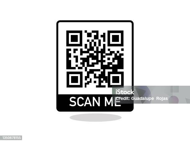 Qr Code In Vector Version A Qr Code Is The Evolution Of The Barcode ...
