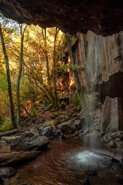 istock Autumn at Hedge Creek Falls, California 1350880791