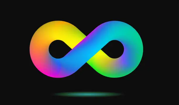 Vector illustration of Infinity Symbol