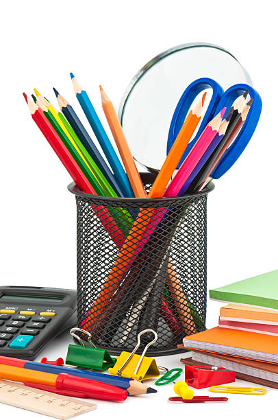 istock Stationary appliances on white background. 135089557