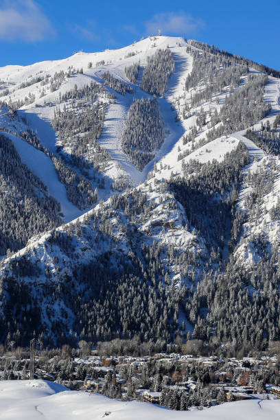 istock Sun Valley, Idaho skiing in winter 1350901631