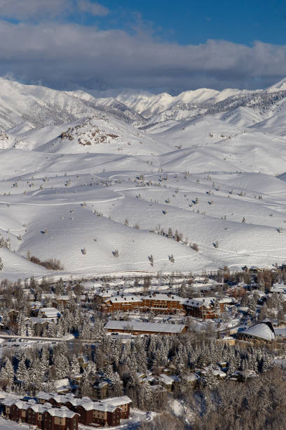 istock Sun Valley, Idaho skiing in winter 1350901647