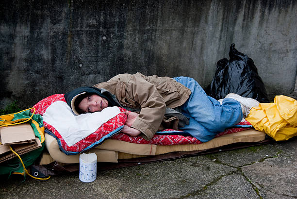 istock Homeless Woman 135090290