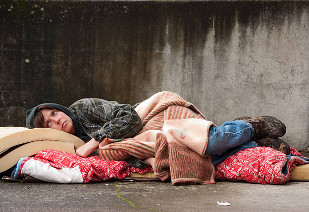 istock Homeless Woman 135090297