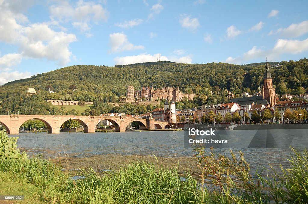 Heidelberg in Germany Heidelberg cityscape, alte bruecke, torhaus, germany Alte Brucke Stock Photo