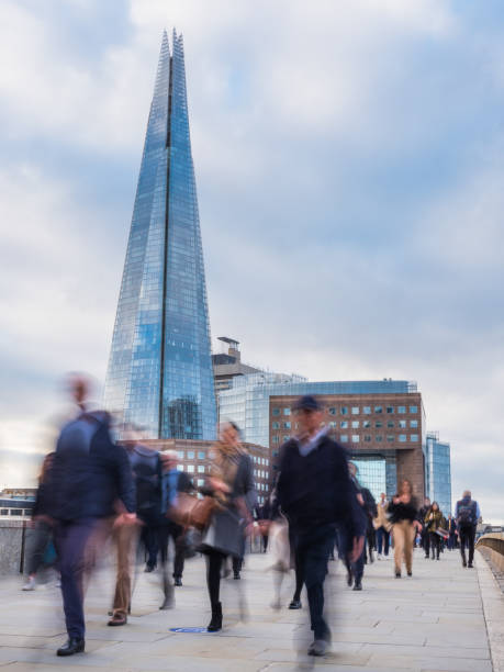 istock London Bridge workers commuting to the City during rush hour 1350914384