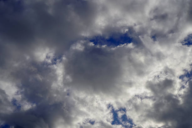 istock View of clouds with a blue sky background 1350915086