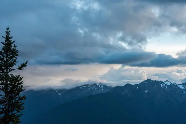 Photo of Alpine landscape in the Olympic National Park, Washington State