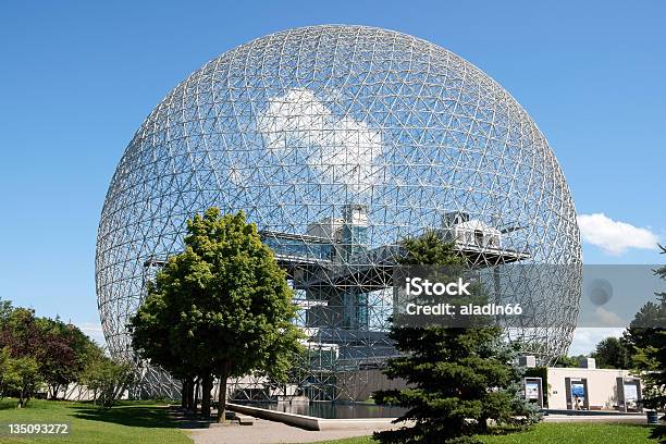 Montreal Biosphere Stock Photo - Download Image Now - Montreal Biosphere, Geodesic Dome, Architectural Dome