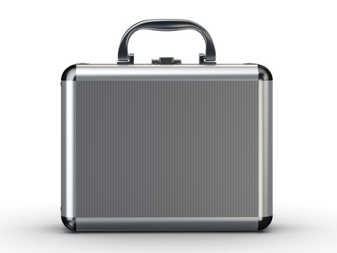 carbon fiber suitcase ,high resolution 3d render
