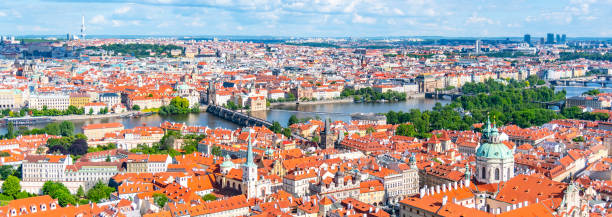 istock Prague City Panorama 1350941142
