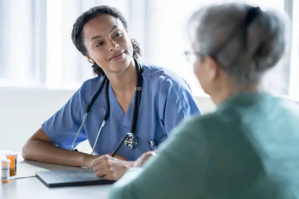 Photo of Nurse Taking Notes