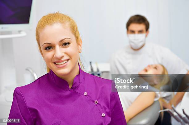 Visit At The Dentists Surgery Stock Photo - Download Image Now - 20-29 Years, Adult, Adults Only