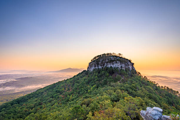 istock Pilot Mountain State Park, North Carolina,USA. 1350947681
