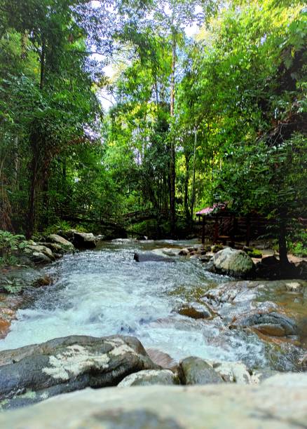 istock Lata Bayu's waterfall is a breathtaking 1350955364